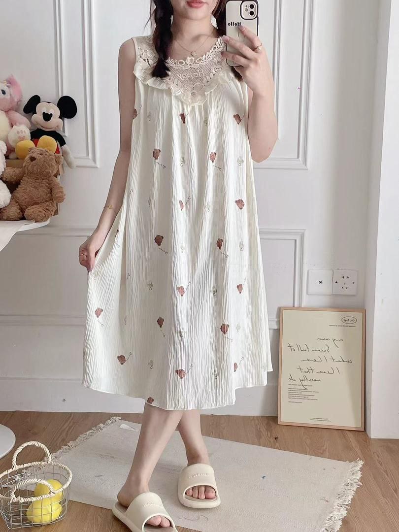 سارافون یقه‌گیپور دار وارداتی
