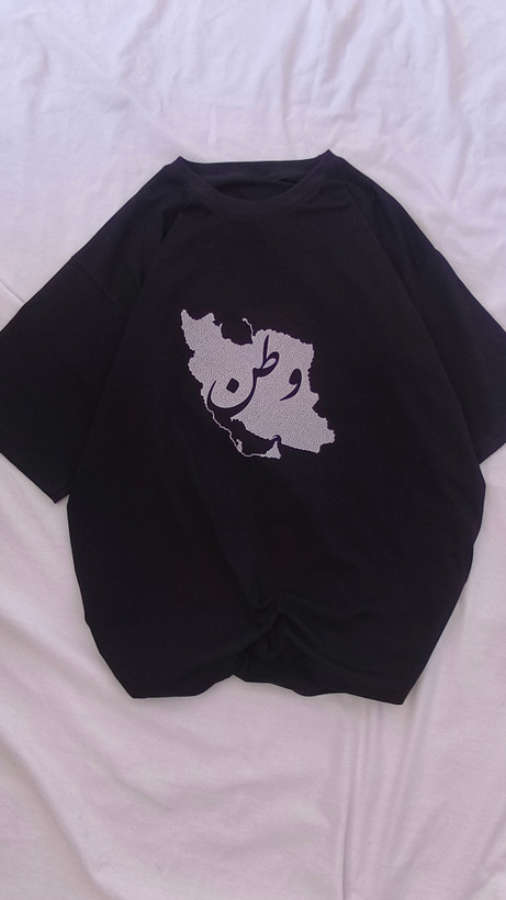 تیشرت طرح ایران