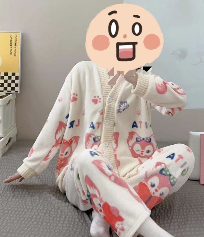 ست بلوز شلوار حوله ای وارداتی۴