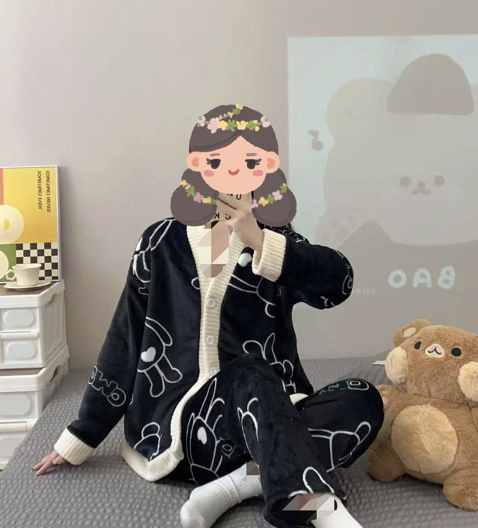 ست بلوز شلوار حوله ای وارداتی۷